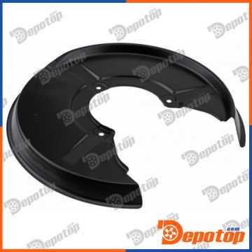 Déflecteur, disque de frein arrière gauche pour AUDI | HTO-AU-018, 8D0615611A